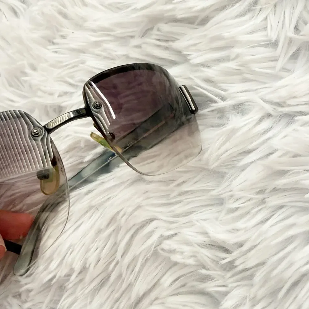 KATE SPADE | Shay Shay/S Rimless Square Sunglasses‎ Gray Gradient